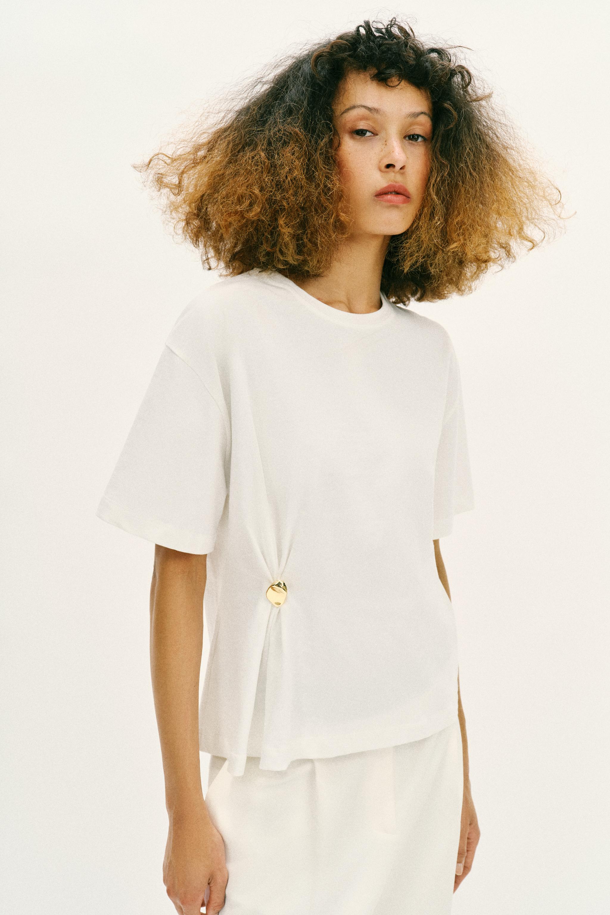 T-SHIRT HEAVY COTTON À DÉCOR
